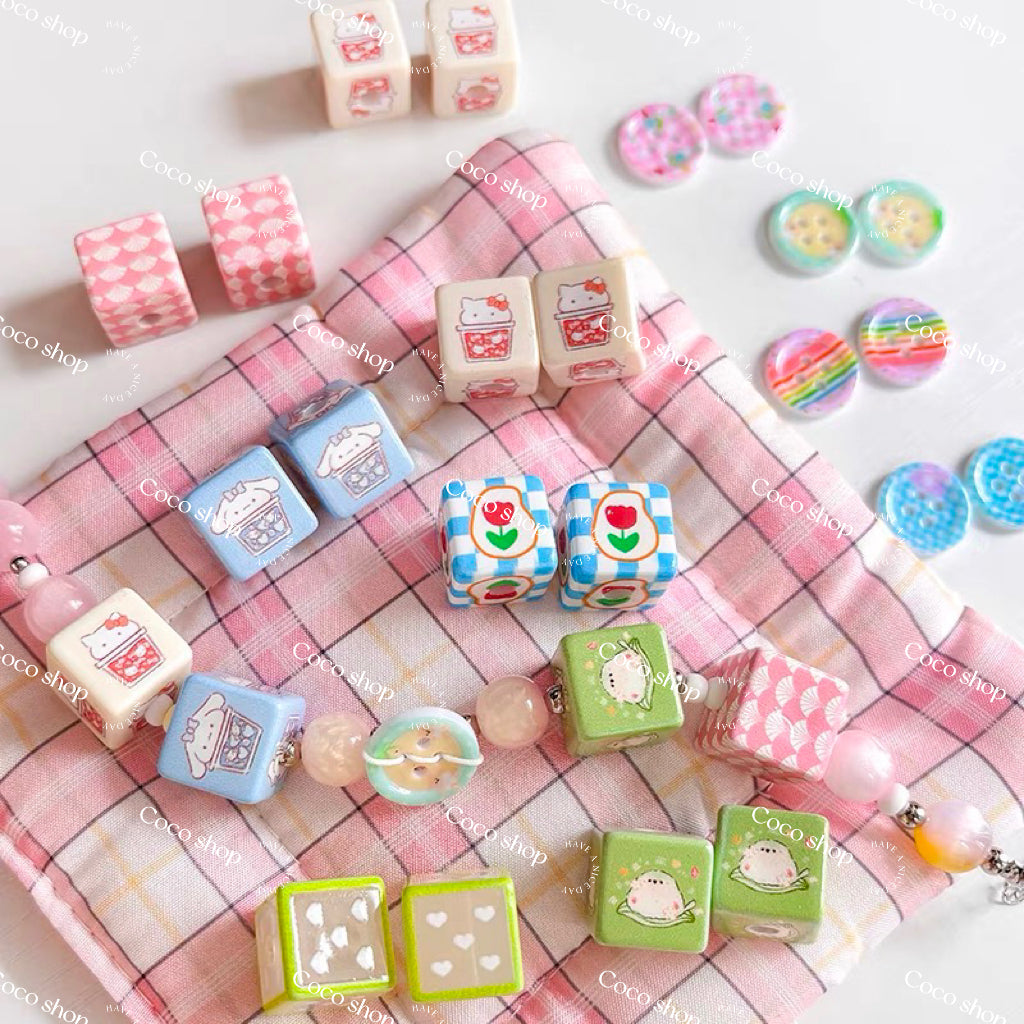[!!!20% OFF!!!] Acrylic Beads Bags -- Open  in  live