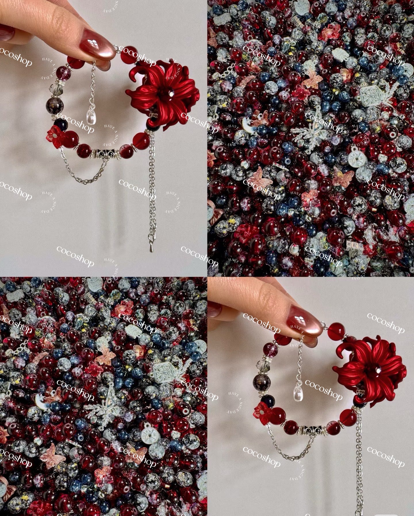 [!!!Buy 2 Get 1 Free!!!] Beads Mix -- Scoop in Live