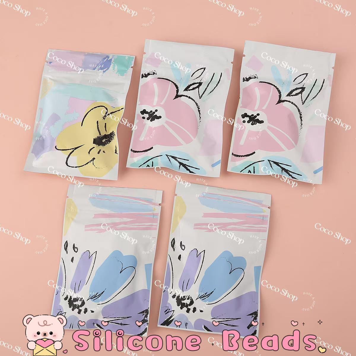 [!!!20% OFF!!!] Silicone Beads Bags -- Open in live