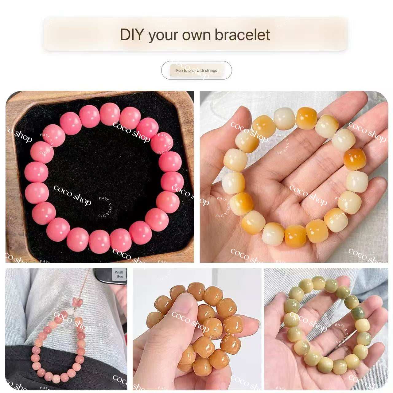 #Cocoshop Bodhi Bracelet -- Open in Live