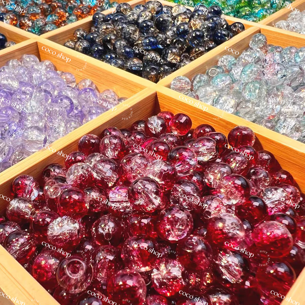 #Cocoshop DIY Glass Beads -- Open in Live