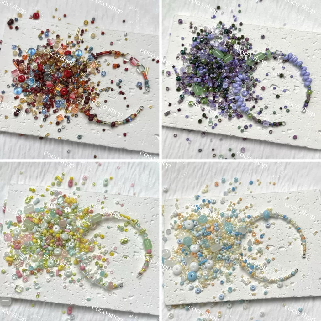#Cocoshop SALE Seed Beads High-Quality 2mm--4mm Mini Glass Beads -- Open in Live