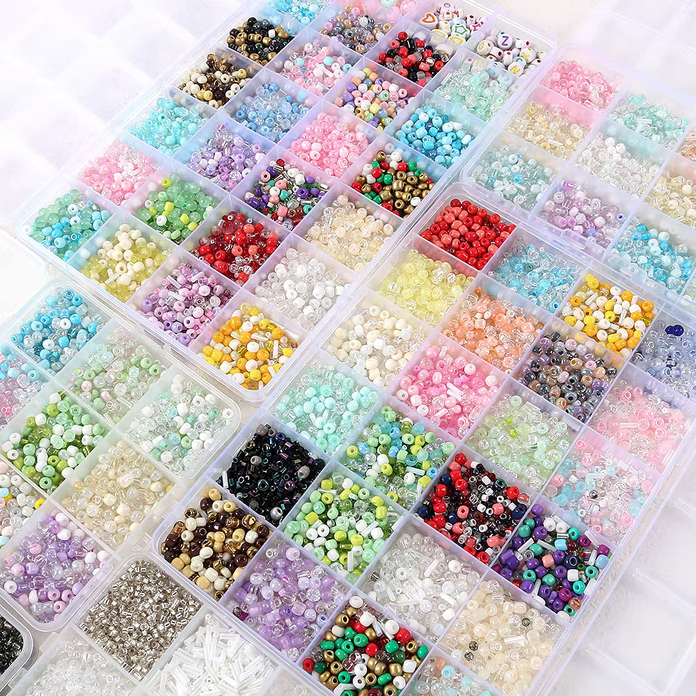 #Cocoshop SALE Seed Beads High-Quality 2mm--4mm Mini Glass Beads -- Open in Live