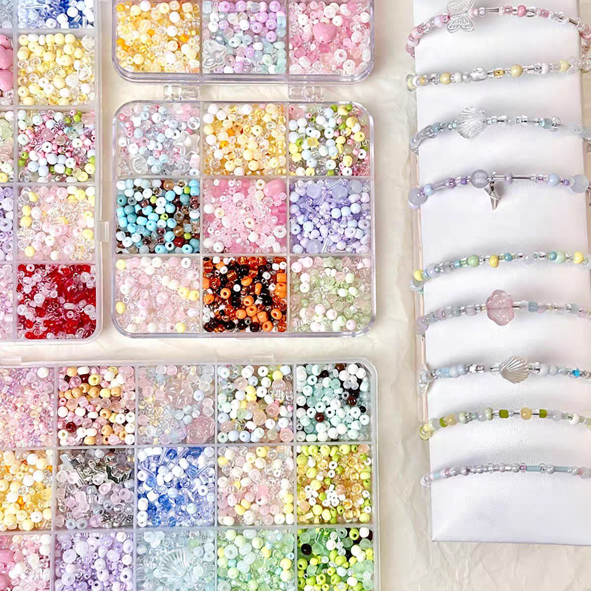 #Cocoshop SALE Seed Beads High-Quality 2mm--4mm Mini Glass Beads -- Open in Live