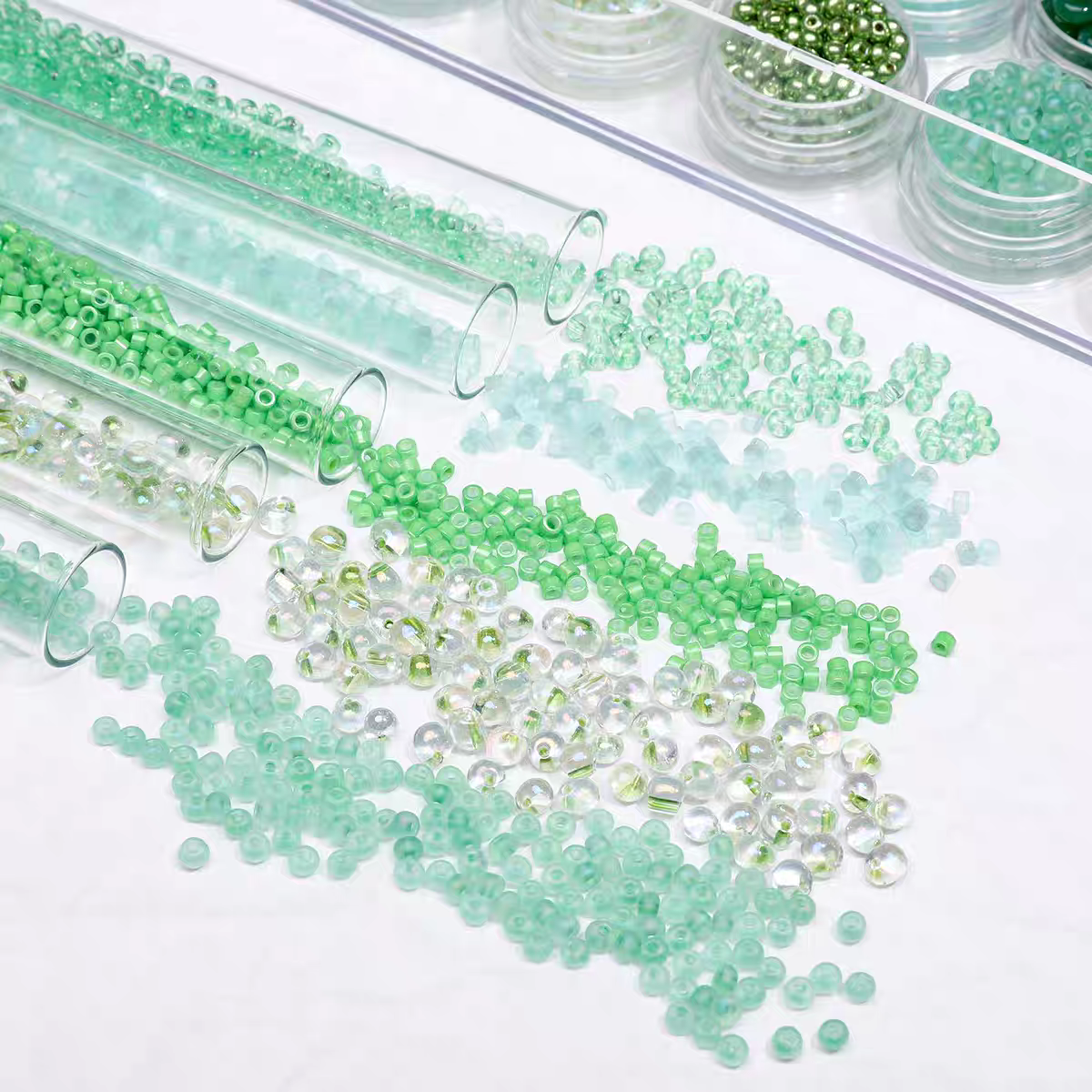 #Cocoshop SALE Seed Beads High-Quality 2mm--4mm Mini Glass Beads -- Open in Live