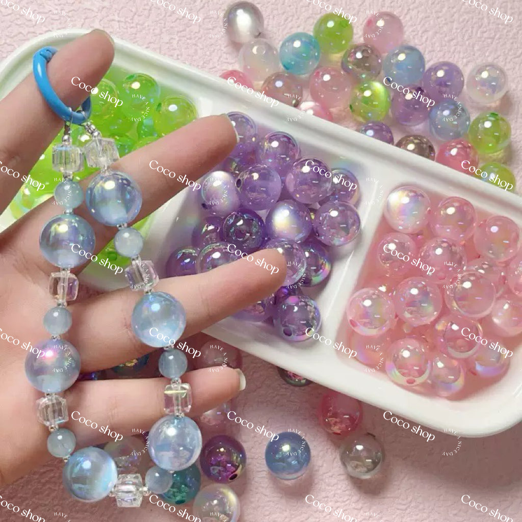 [!!!Buy 1 Get 1 Free!!!] New Acrylic Beads Mix -- Scoop in Live