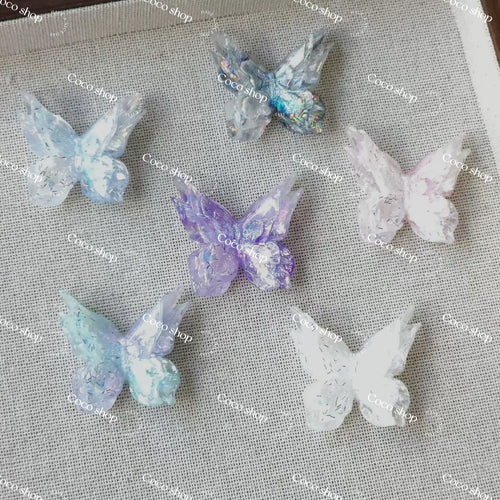 Big  Soft  Flower and  Butterfly Bag DIY for  Bracelet----Open  in  live