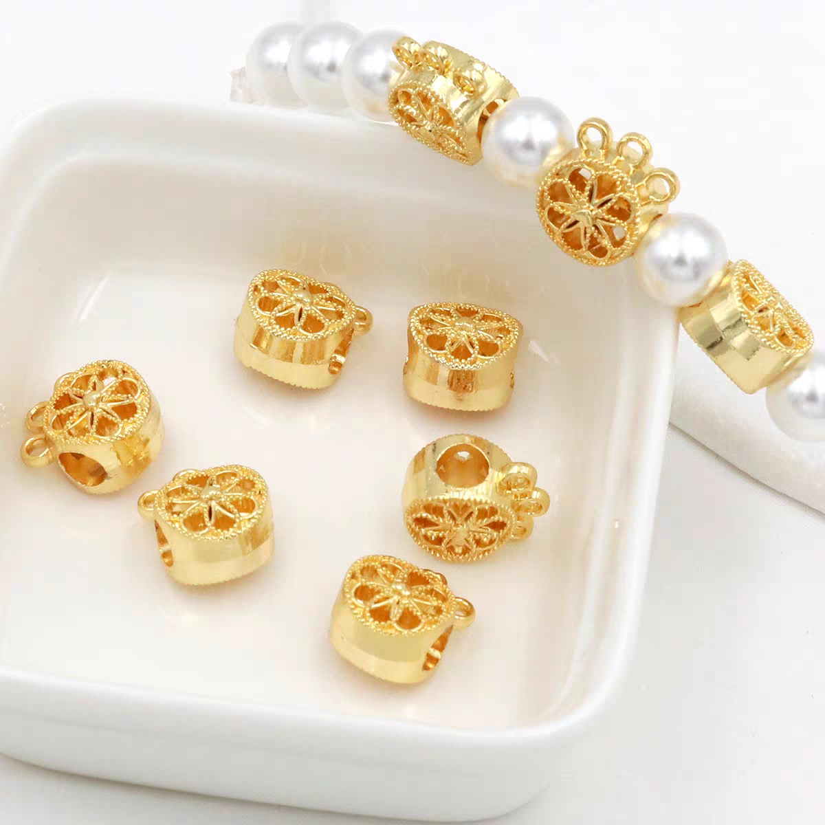 #Cocoshop Black & Golden Accessories 3oz for Jewelry Keychain Pet Findings DIY