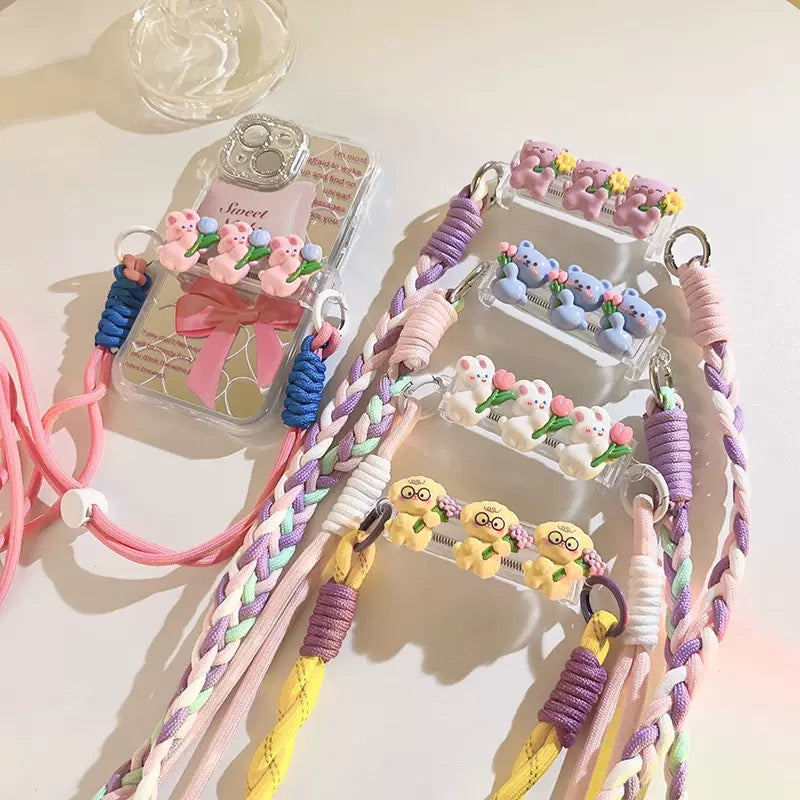#Cocoshop Phone Lanyard Lucky Bags with Tether Tab Universal Adjustable Crossbody