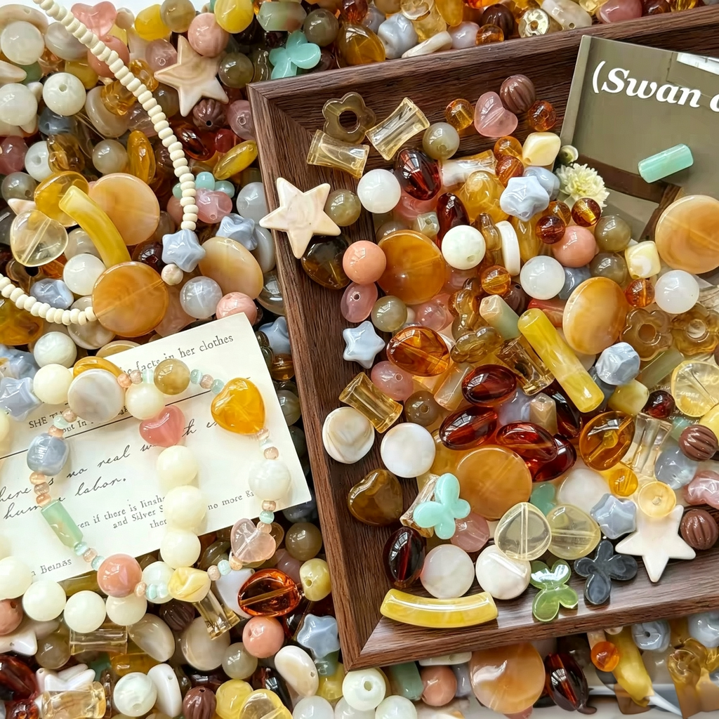 #Cocoshop 【Buy 2oz Get 4oz】 Acrylic Beads Mix -- Scoop in Live