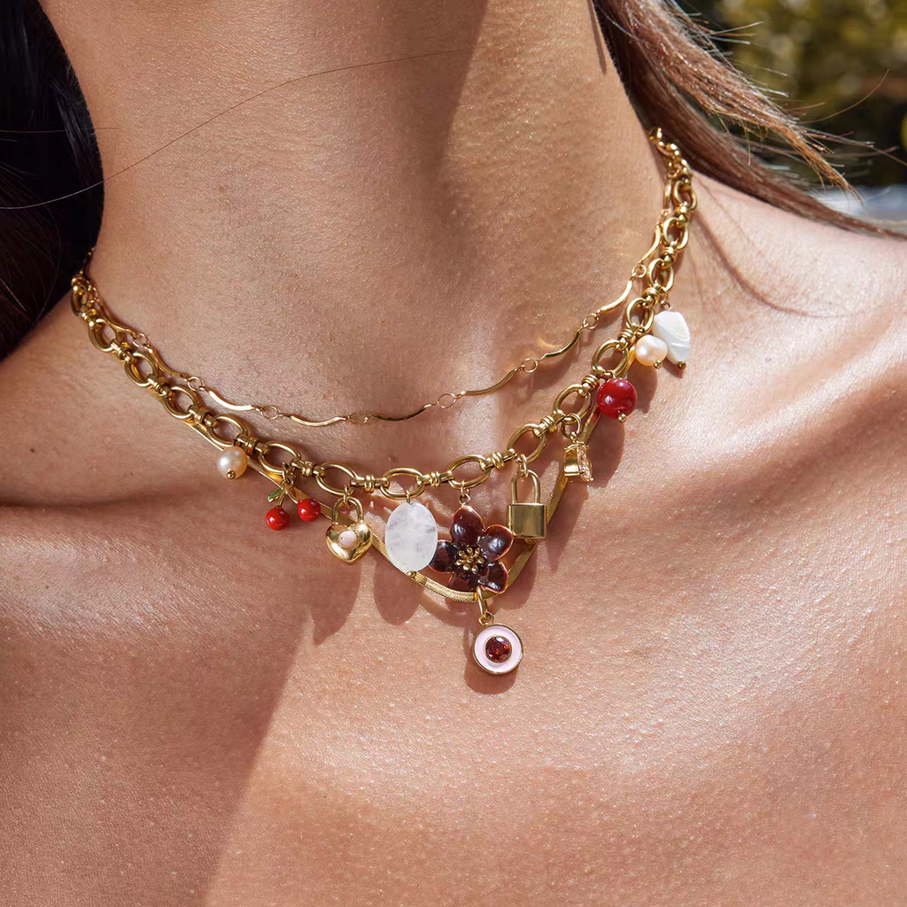 #Cocoshop Charm Necklace DIY Set