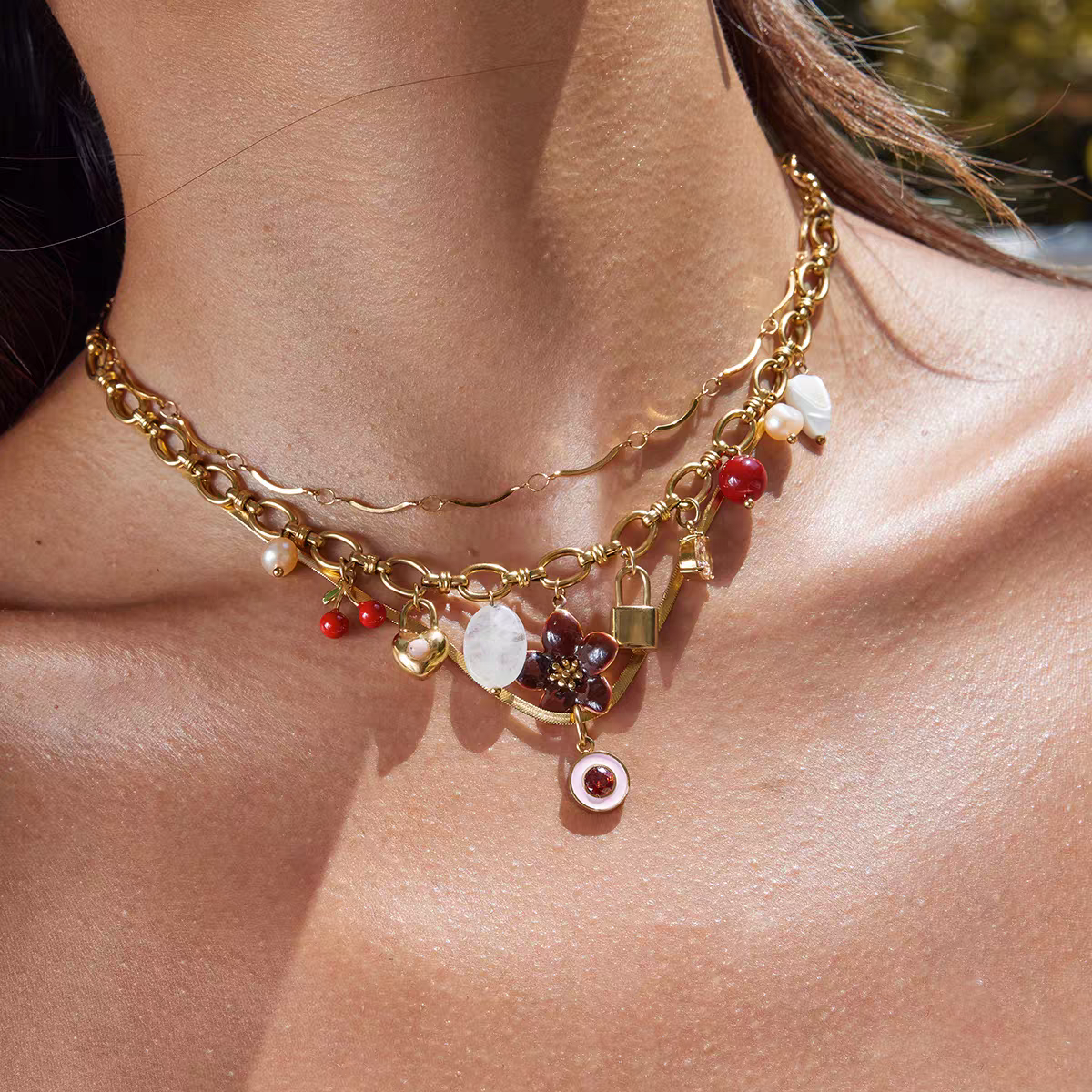 #Cocoshop Charm Necklace DIY Set