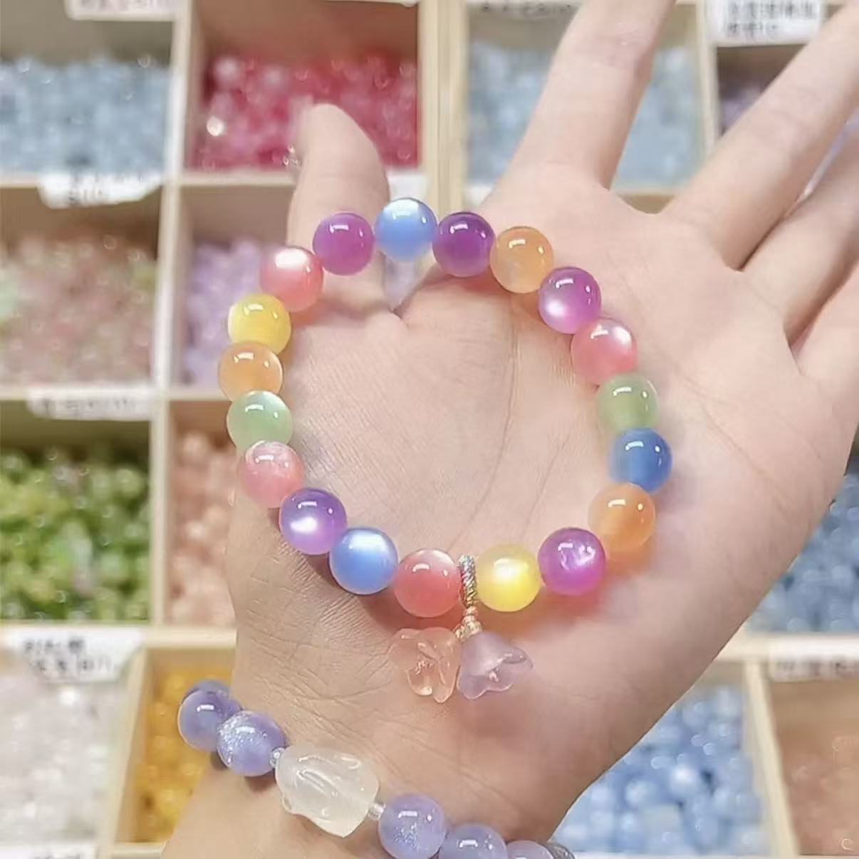 #USA Buy 2 Get 1 Free — Mixed Color-Changing Beads (2 oz)